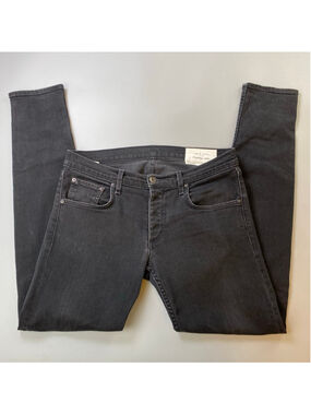 Rag & Bone Jeans Black Mens 33 Fit 1 Extra Slim USA Modern Skinny Indie Sleaze